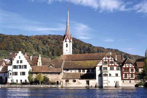 Stein am Rhein vista do Reno