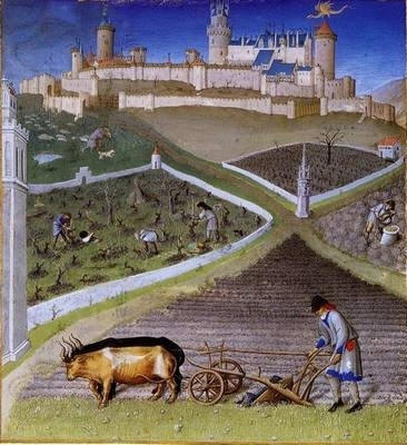 A semeadura - Les Trs Riches Heures du Duc de Berry
