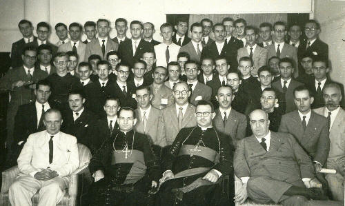 Participantes da III Semana de Estudos de "Catolicismo" - 1955
