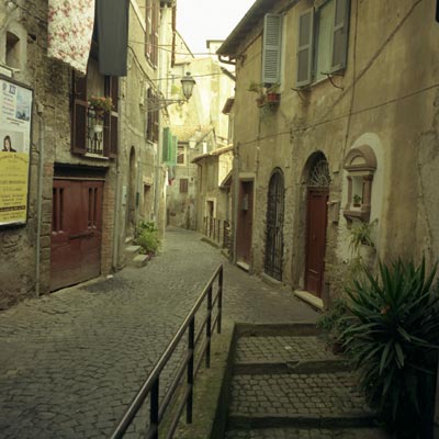 Genazzano - Rua Tpica