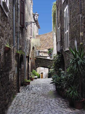 Genazzano - Rua tpica