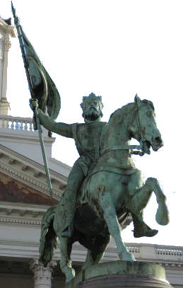 Godofredo de Bouillon - Bruxelas