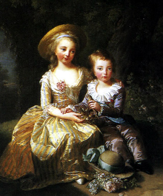 Madame Royale e Luis XVII