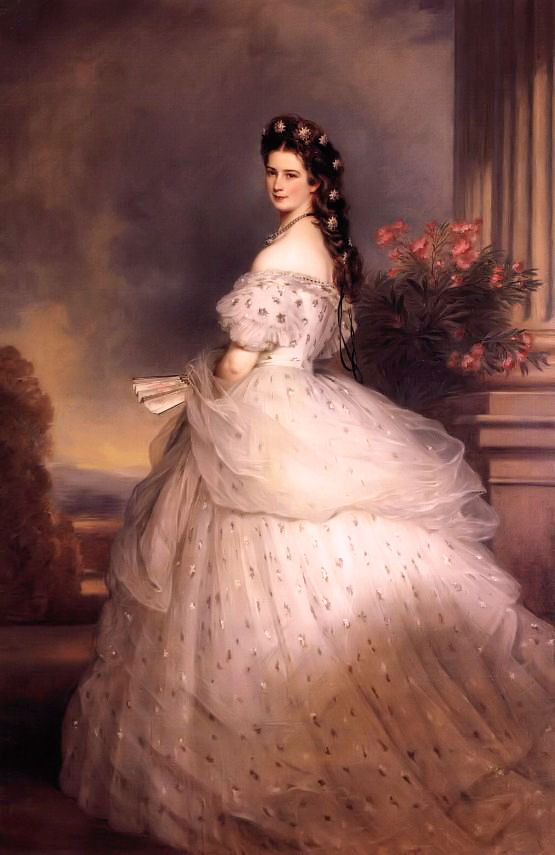 Imperatriz Sissi da ustria por Winterhalter