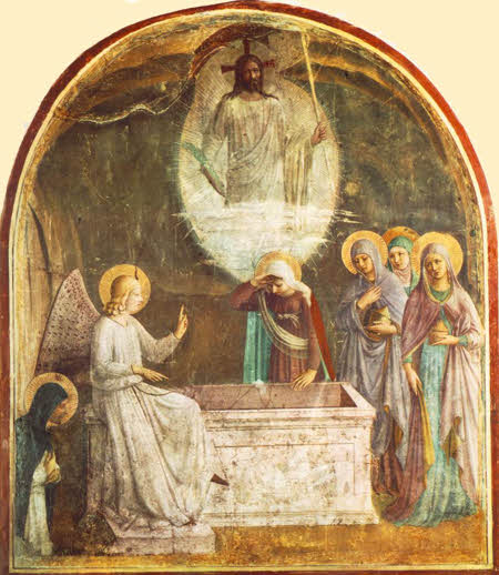 Fra Angélico - A Ressurreição e as Santas Mulheres no Túmulo