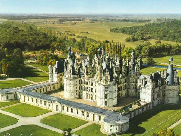 Castelo de Chambord - Clique para uma vista maior