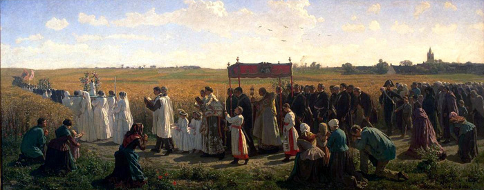 Bénédiction des blés d'Artois ( Jules Breton )