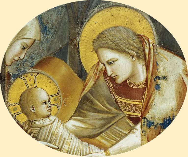 Natividade - Giotto di Bondone (1267-1337), Cappella Scrovegni - Padova