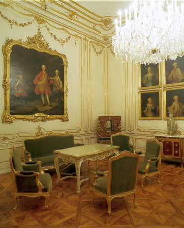 Castelo de Schnbrunn - Sala da Varanda