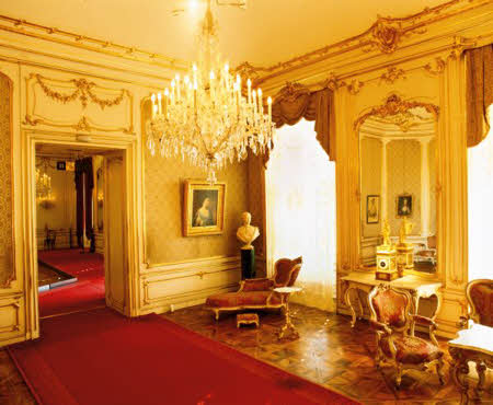 Castelo de Schnbrunn - Sala da Imperatriz Sissi