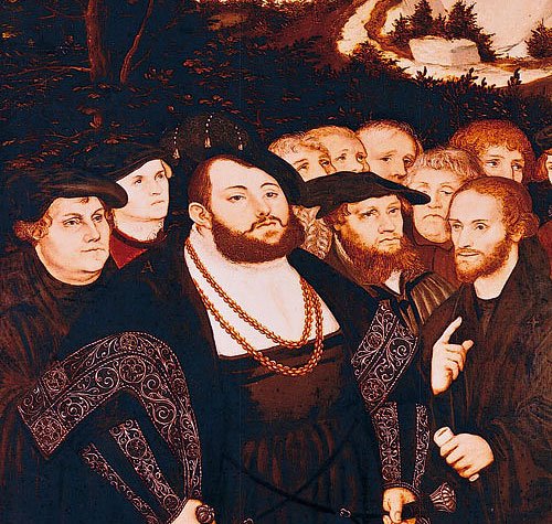 Os heresiarcas - Lucas Cranach, the elder