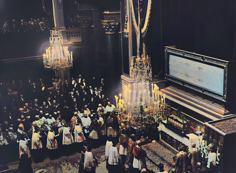 Ostensión de la Santa Sábana en Turin, 1963